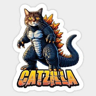 Catzilla S01 D81 Sticker